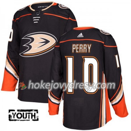 Dětské Hokejový Dres Anaheim Ducks Corey Perry 10 Adidas 2017-2018 Černá Authentic
